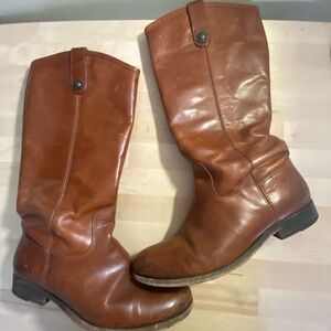 Frye Boots - Melissa Button 2 Size 9, Extended Calf